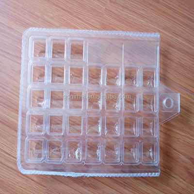 OEM Clear Vacuum Forming PETG Medical Plastic Tray voor Blister Process Type
