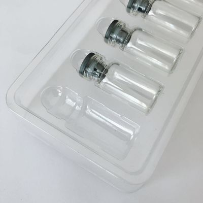 OEM/ODM Medische plastic verpakkingen Invoegbak voor 2 ml flacon 0,5 mm dik