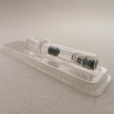 Medisch apparaat Blister Packaging PET PVC Clamshell voor 1.0 ml spuitprocestype
