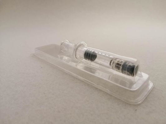 Medisch apparaat Blister Packaging PET PVC Clamshell voor 1.0 ml spuitprocestype