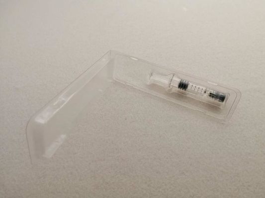 Medisch apparaat Blister Packaging PET PVC Clamshell voor 1.0 ml spuitprocestype