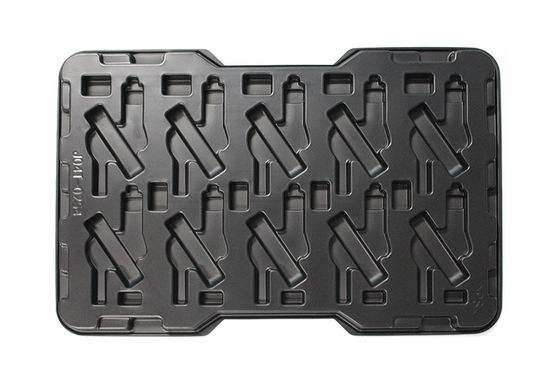 Thermovormige onderdelen Antistatische ESD Blister Tray Zwart Plastic